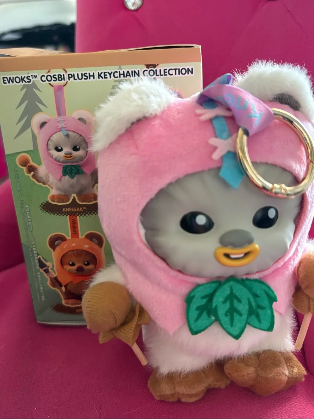 Star Wars Ewok Cosbi Plush Keychain Collection - Picture 4 of 7